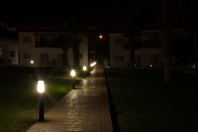 Courtyard Light Installation in Orem, UT