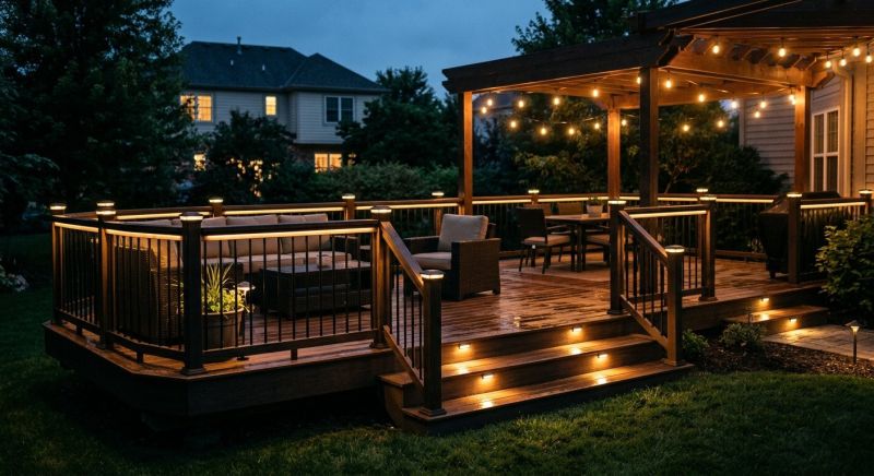 Deck Lights Installation in Alpharetta, GA