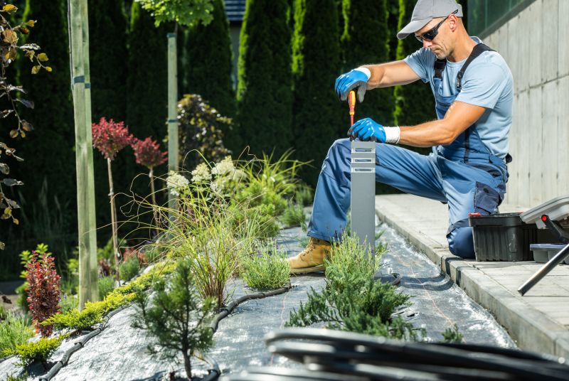 Garden Lighting Installation in Heber City, UT