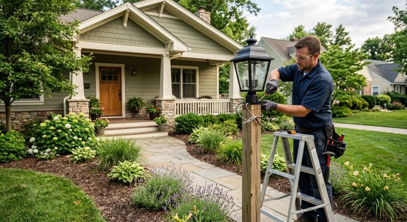 Outdoor Lighting Installation in Denver County, CO