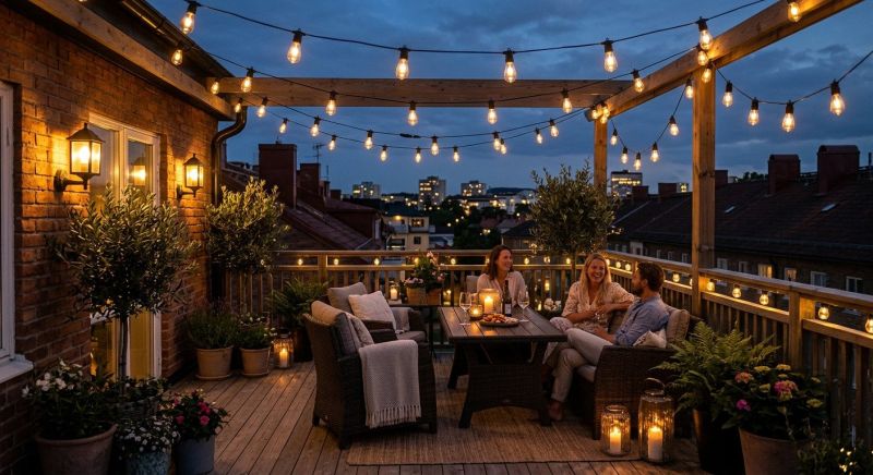 Patio Lights Installation in Orem, UT