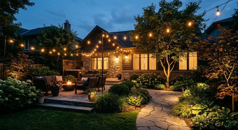 Pond Lighting Installation in Pasadena, CA