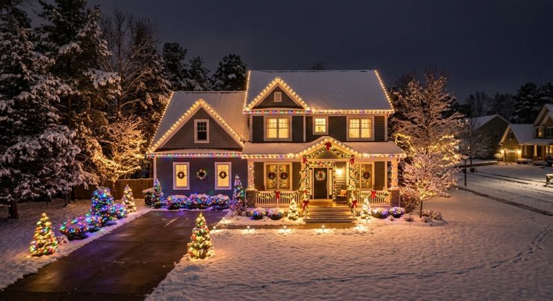 Seasonal Lights Installation in Olathe, KS