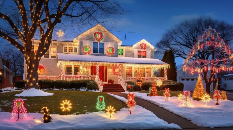 Xmas Lights Installation in Olathe, KS